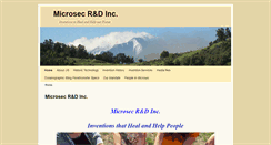 Desktop Screenshot of microsec.net